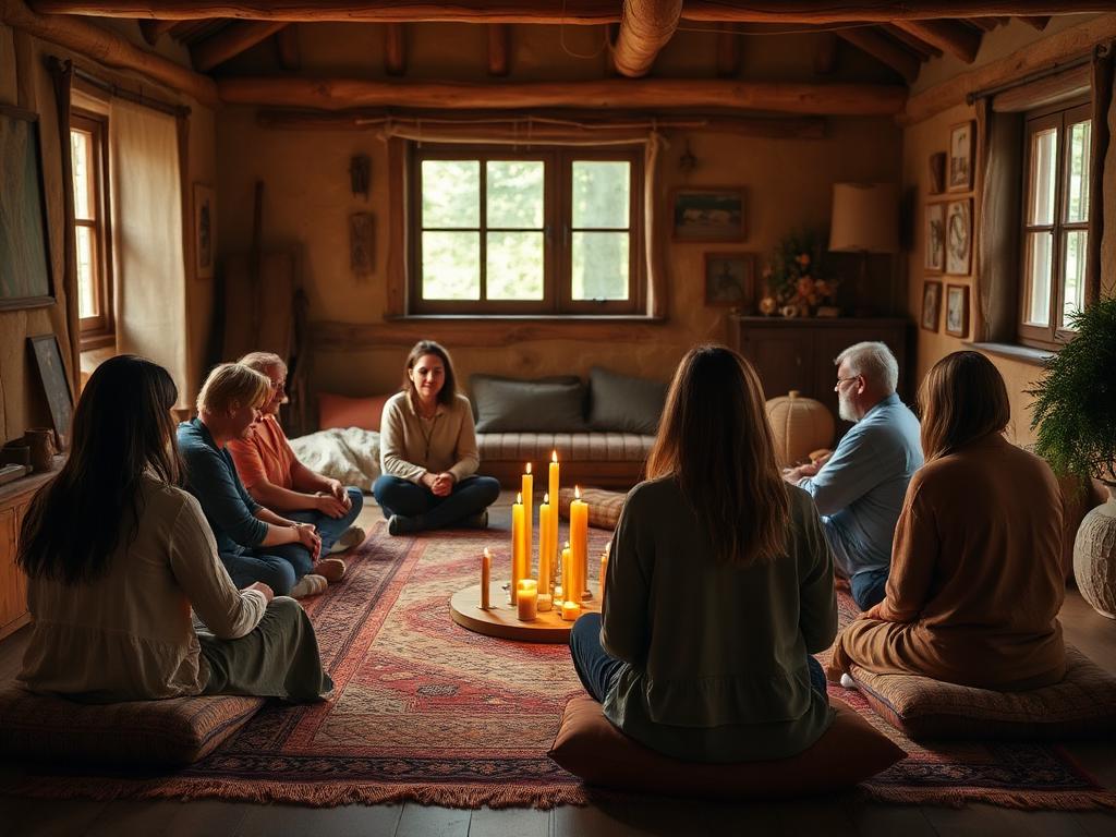 Integration Circles — an integration modality at the retreat